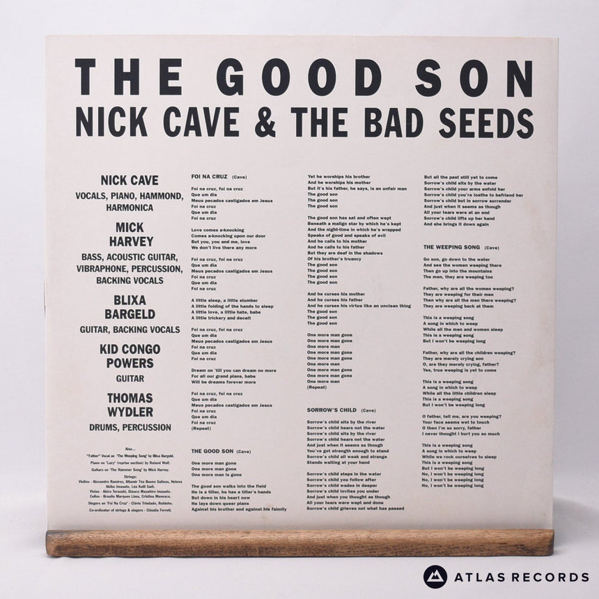 Nick Cave & The Bad Seeds - The Good Son - Damont LP + 7" Vinyl Record - EX/VG+