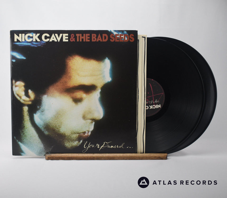 Nick Cave & The Bad Seeds Your Funeral ... My Trial 2 x 12" Vinyl Record - Front Cover & Record