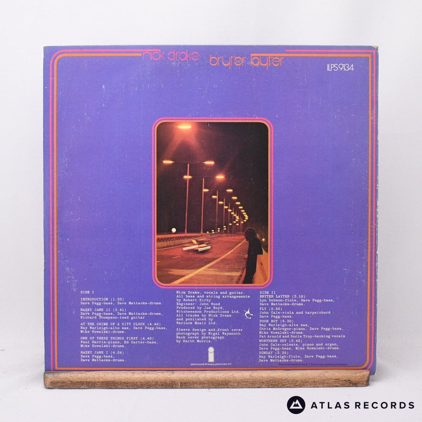 Nick Drake - Bryter Layter - A-1U B-1U LP Vinyl Record - VG+/EX