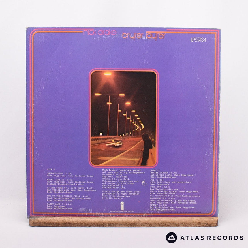 Nick Drake - Bryter Layter - A-1U B-1U LP Vinyl Record - VG+/EX