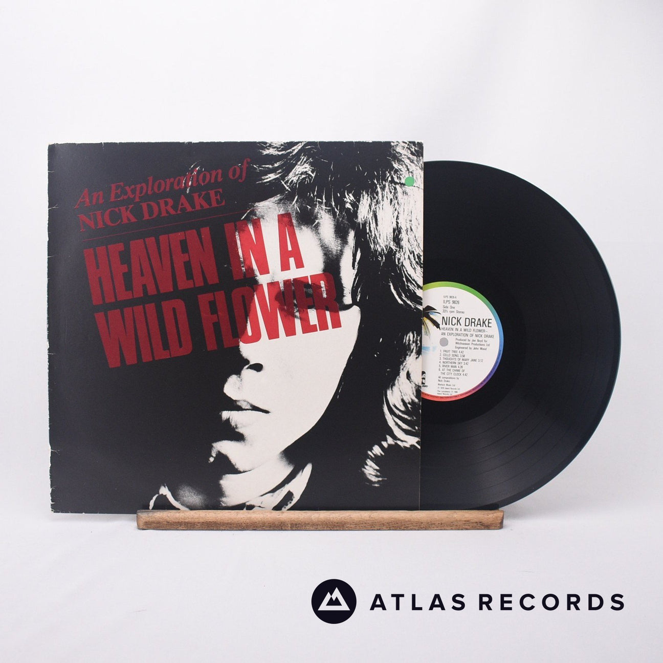 Nick Drake Heaven In A Wild Flower - An Exploration Of Nick Drake LP Vinyl Record - Front Cover & Record