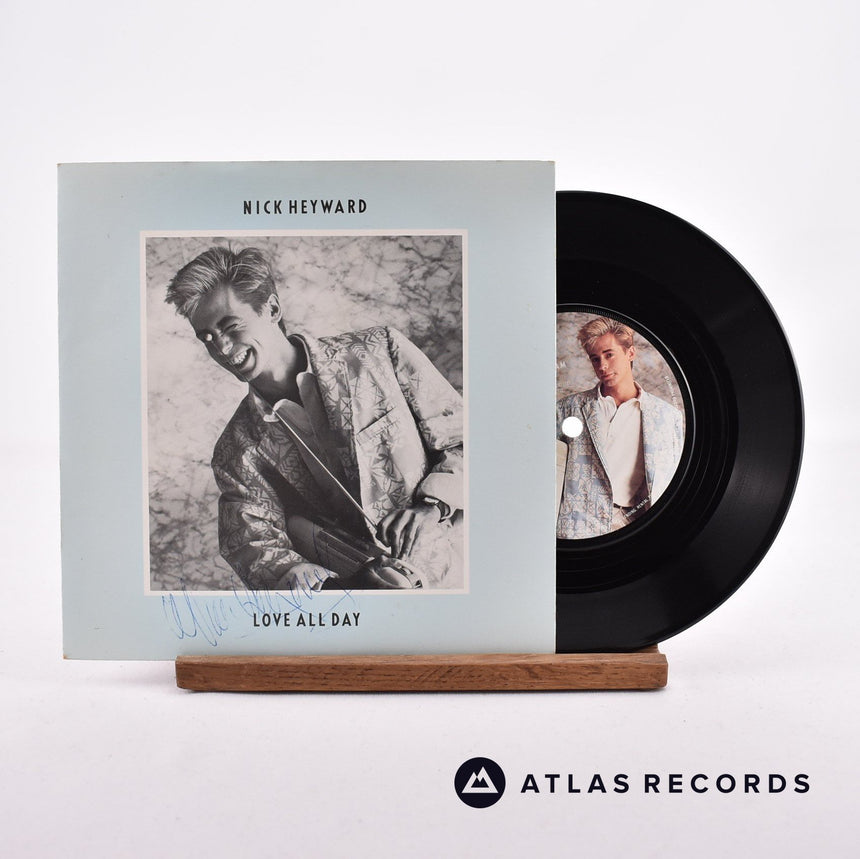 Nick Heyward Love All Day 7" Vinyl Record - Front Cover & Record
