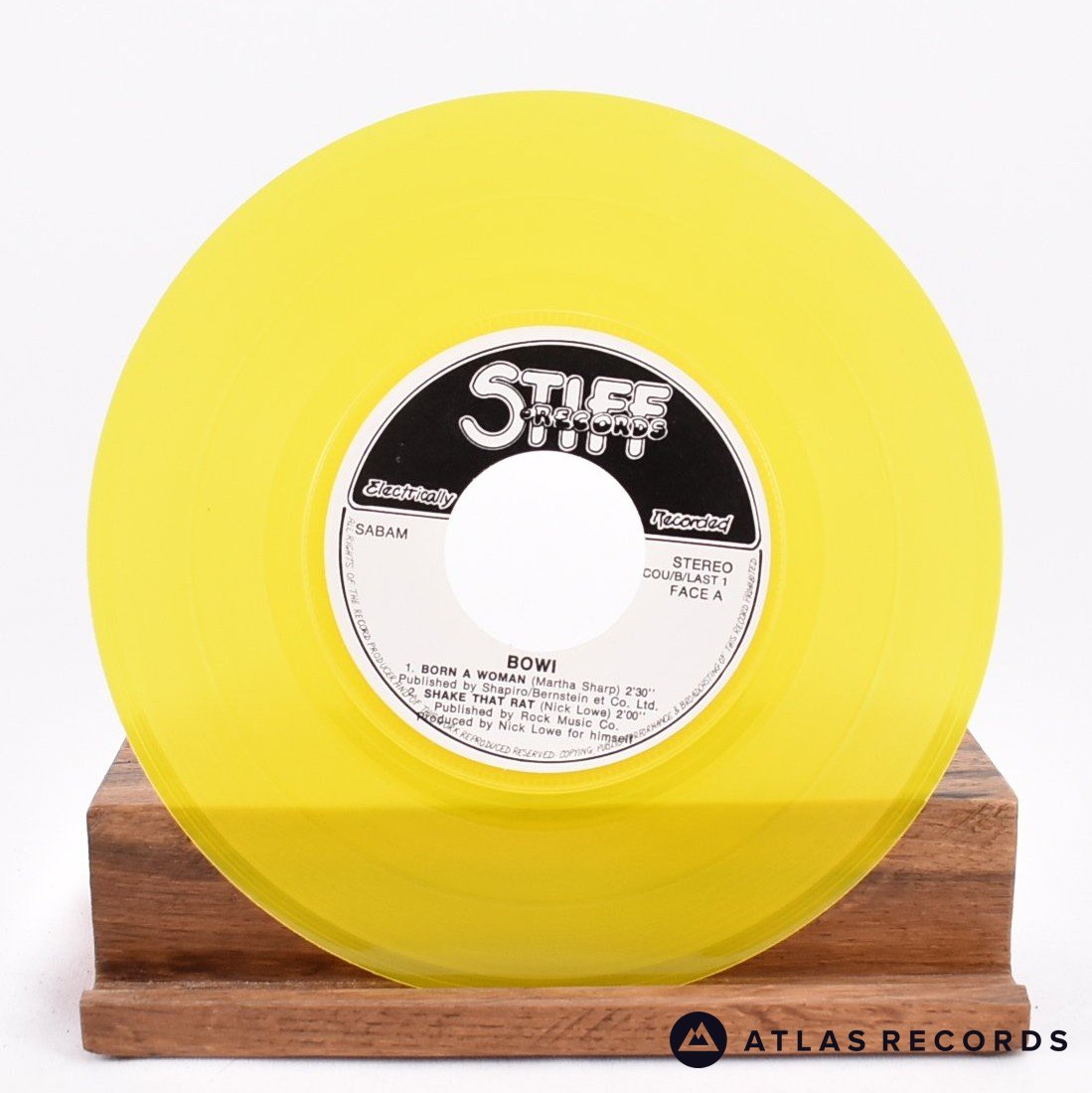 Nick Lowe Bowi 7" Vinyl Record - In Sleeve