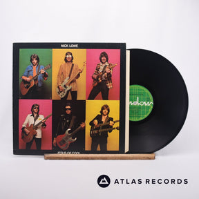 Nick Lowe Jesus Of Cool LP Vinyl Record - Front Cover & Record