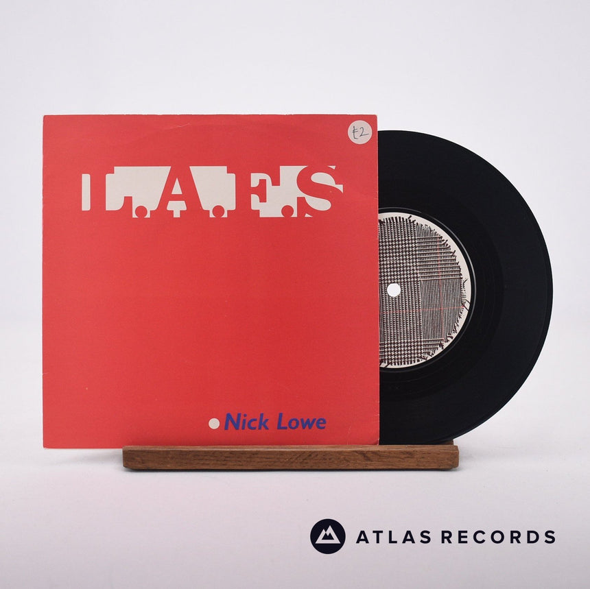 Nick Lowe L.A.F.S. 7" Vinyl Record - Front Cover & Record