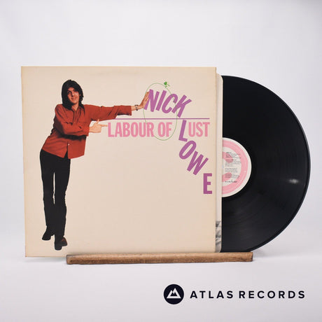 Nick Lowe Labour Of Lust LP Vinyl Record - Front Cover & Record