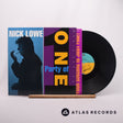 Nick Lowe Party Of One LP Vinyl Record - Front Cover & Record
