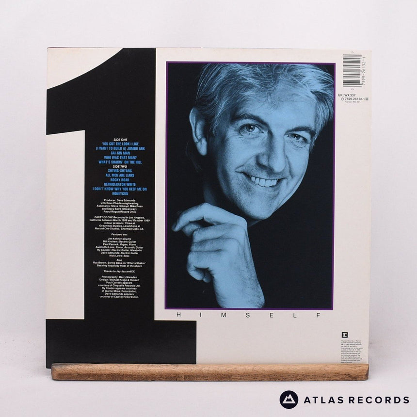 Nick Lowe - Party Of One - LP Vinyl Record - EX/EX