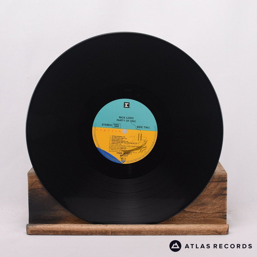 Nick Lowe - Party Of One - LP Vinyl Record - EX/EX
