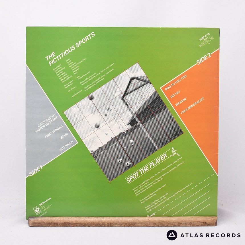 Nick Mason - Nick Mason's Fictitious Sports - A-1U B-1U LP Vinyl Record - EX/EX