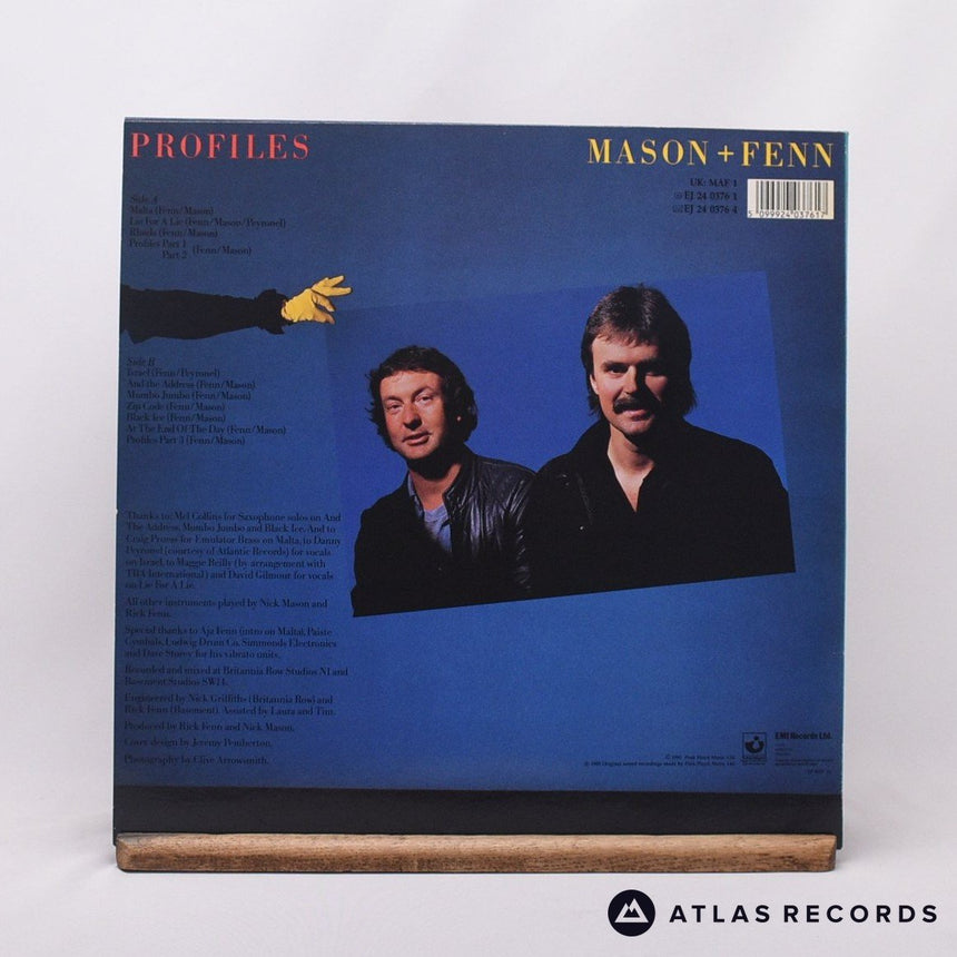 Nick Mason - Profiles - A-1 B-3 LP Vinyl Record - EX/EX