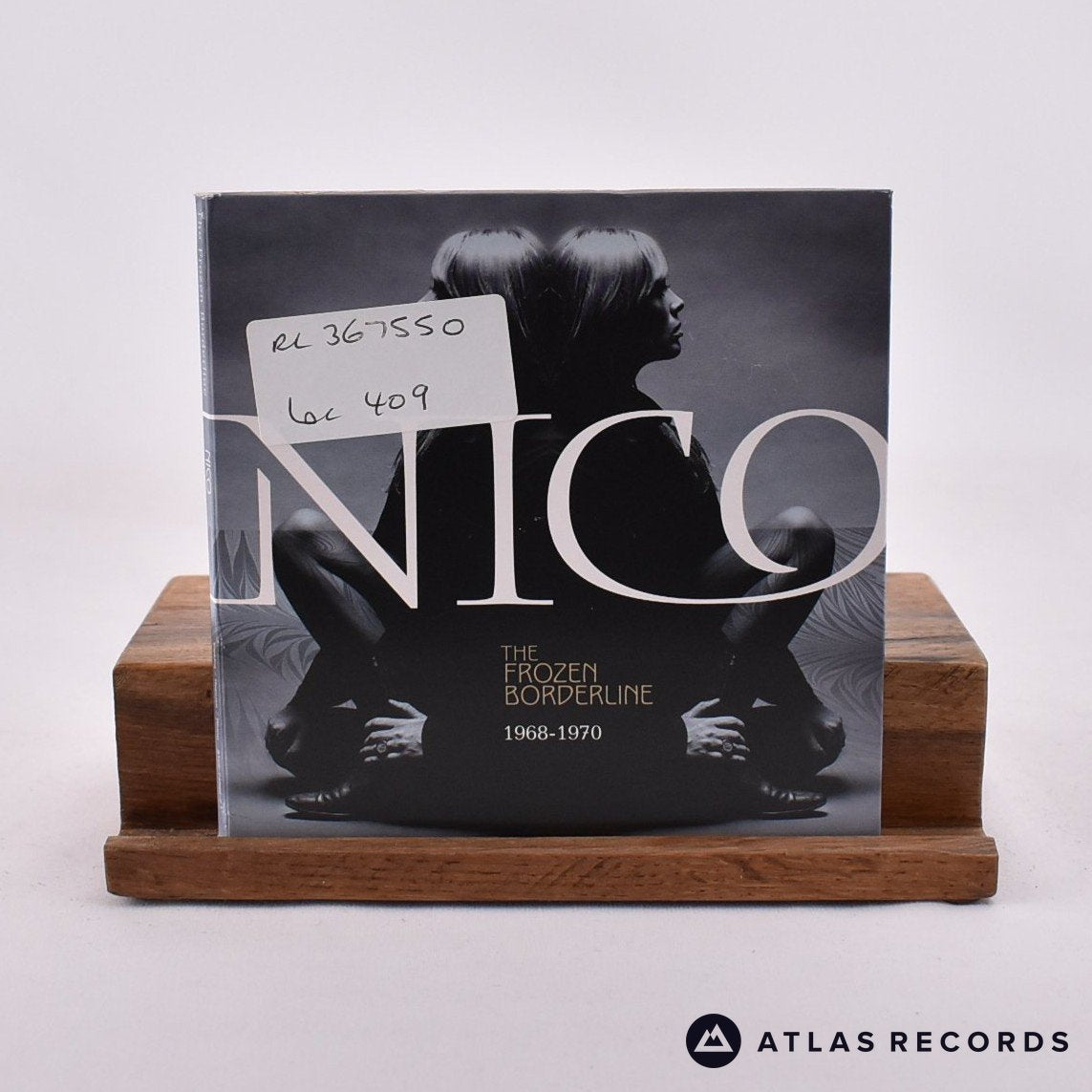 Nico The Frozen Borderline 1968-1970 2 x CD Vinyl Record - Front Cover & Record