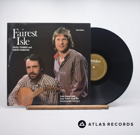 Nigel Perrin Fairest Isle LP Vinyl Record - Front Cover & Record