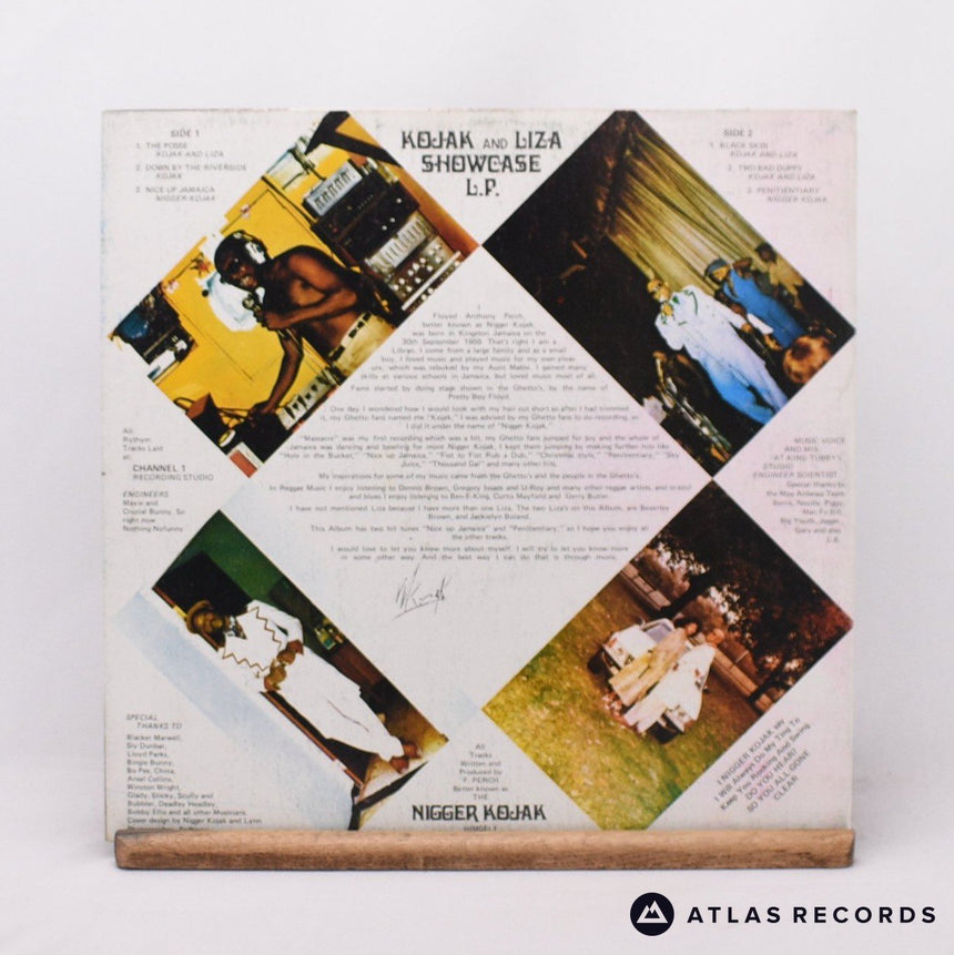 Nigger Kojak & Liza - Showcase L.P. - Jamaica A B LP Vinyl Record - EX/VG+