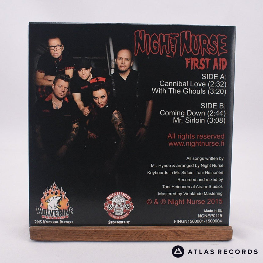 Night Nurse - First Aid - Limited Edition 7" EP Vinyl Record - EX/EX