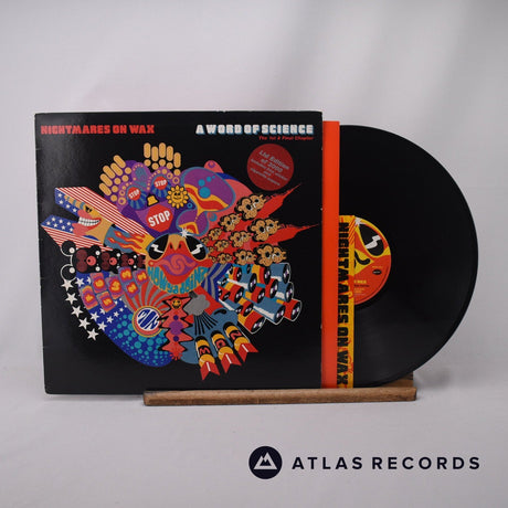 Nightmares On Wax A Word Of Science LP Vinyl Record - Front Cover & Record