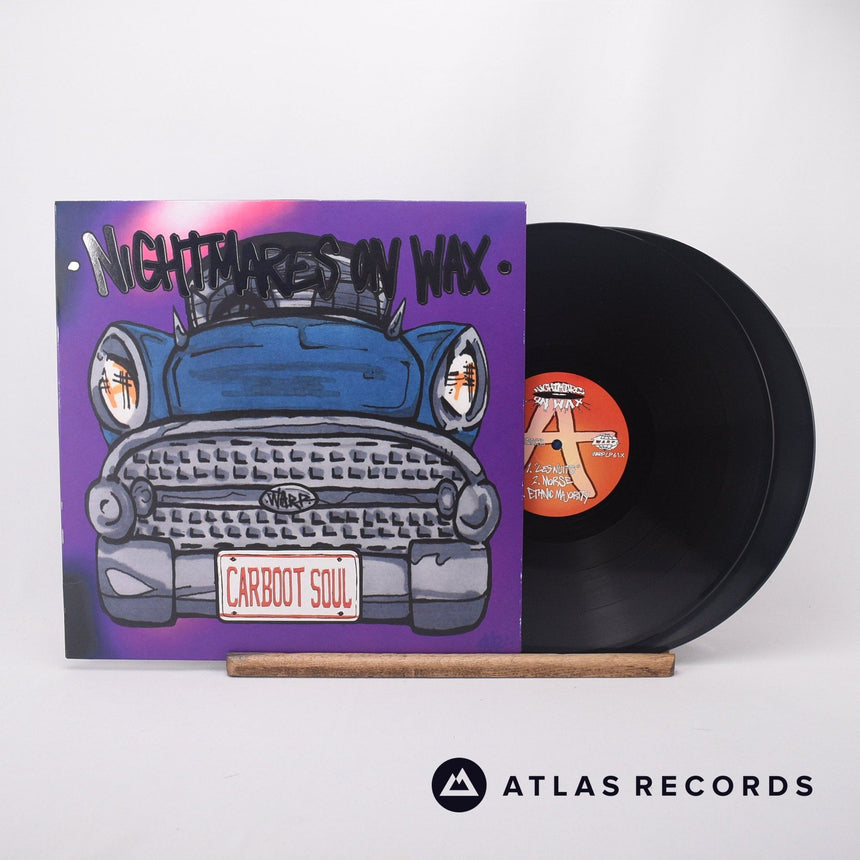 Nightmares On Wax Carboot Soul LP + 12" + 7" Vinyl Record - Front Cover & Record