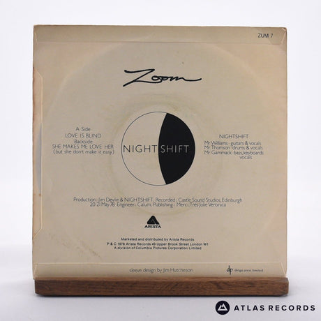 Nightshift - Love Is Blind - 7" Vinyl Record - VG+/EX