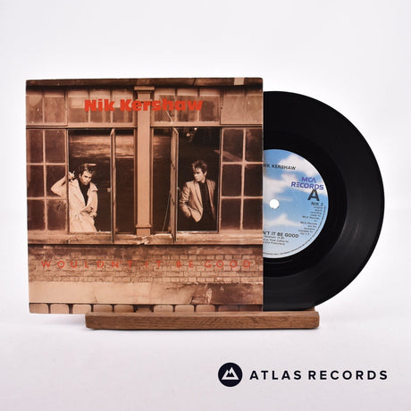 Nik Kershaw Wouldn't It Be Good 7" Vinyl Record - Front Cover & Record
