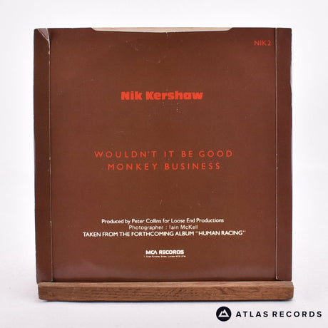 Nik Kershaw - Wouldn't It Be Good - 7" Vinyl Record - VG+/VG+