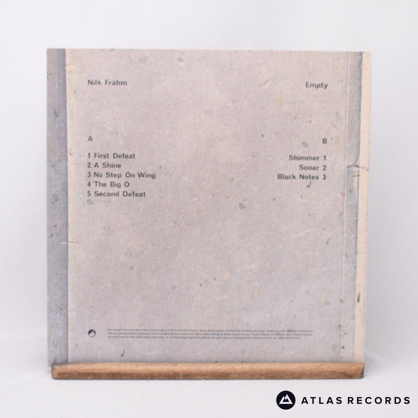 Nils Frahm - Empty - LP Vinyl Record - NM/VG+