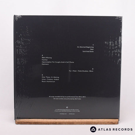 Nils Frahm - Spaces - Die-Cut Sleeve Inserts A B C D 2 x LP Vinyl Record - NM/NM