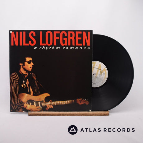 Nils Lofgren A Rhythm Romance LP Vinyl Record - Front Cover & Record
