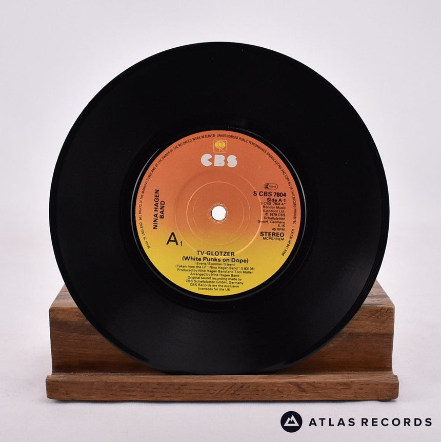 Nina Hagen Band - T.V. Glotzer - 7" Vinyl Record - EX/EX