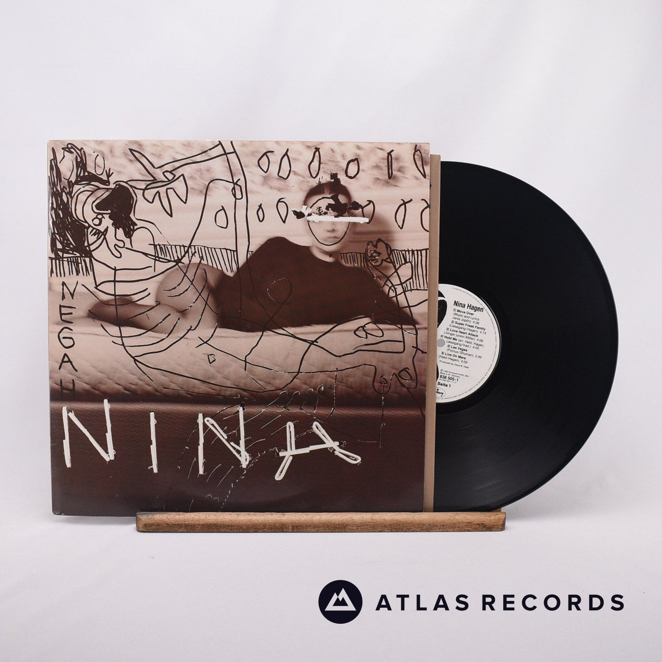 Nina Hagen Nina Hagen LP Vinyl Record - Front Cover & Record