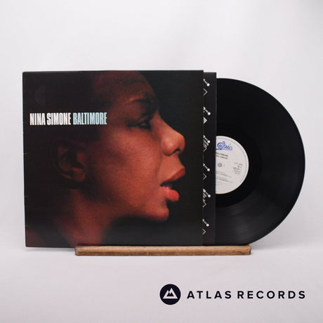Nina Simone Baltimore LP Vinyl Record - Front Cover & Record