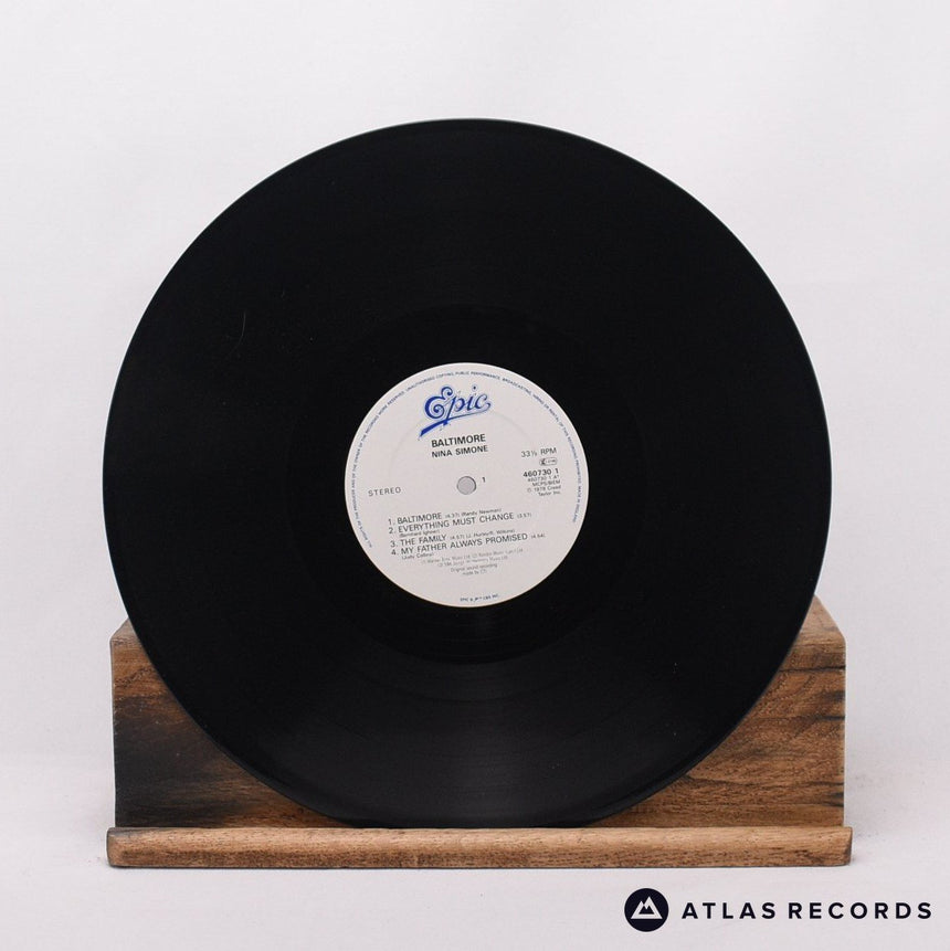 Nina Simone - Baltimore - Reissue LP Vinyl Record - EX/EX