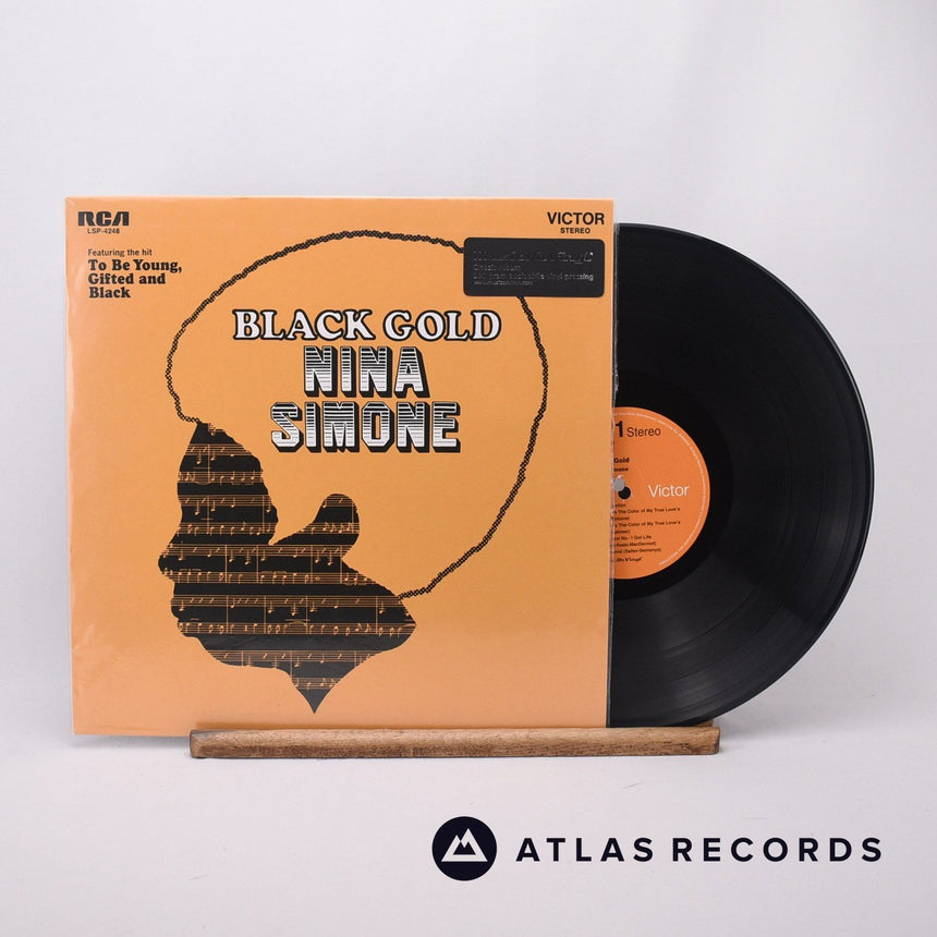 Nina Simone Black Gold LP Vinyl Record - Front Cover & Record