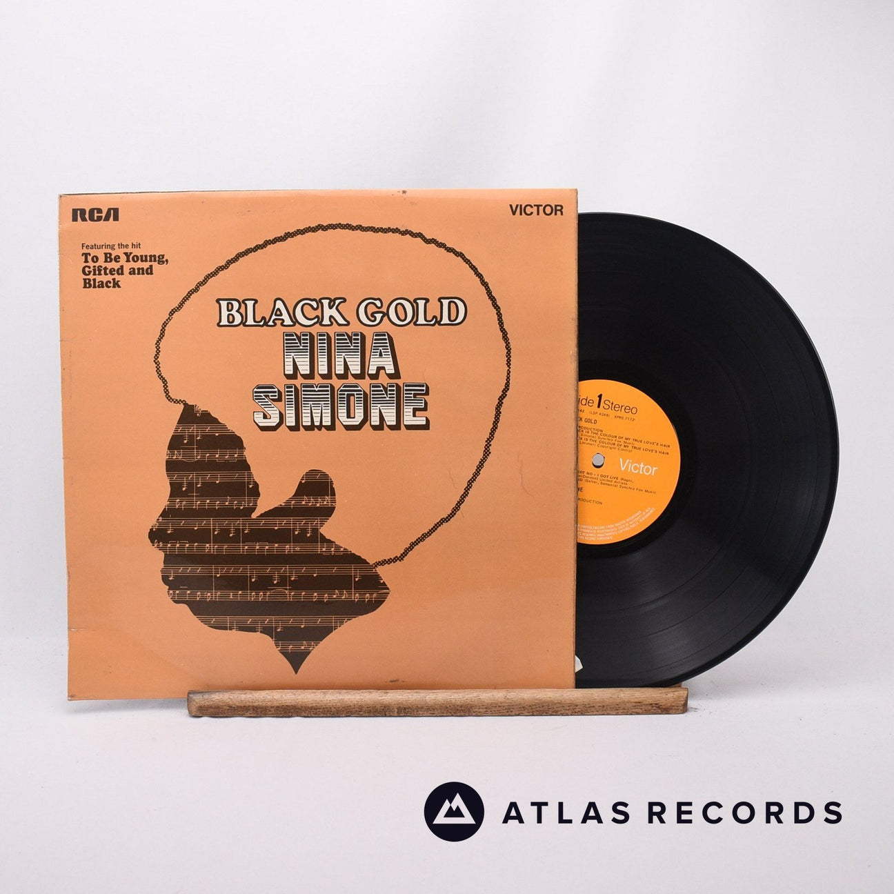 Nina Simone Black Gold LP Vinyl Record - Front Cover & Record