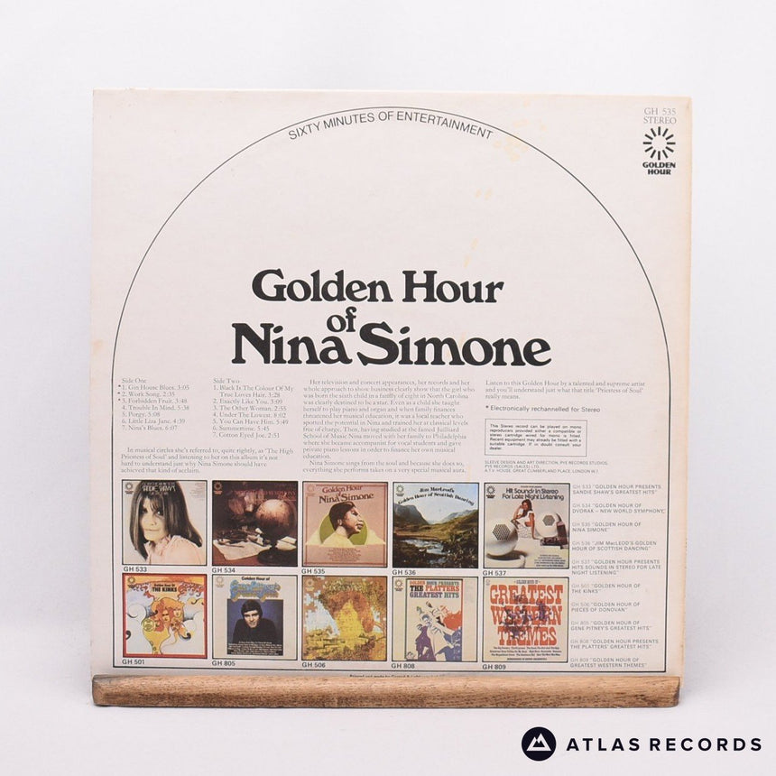 Nina Simone - Golden Hour Of Nina Simone - LP Vinyl Record - EX/EX
