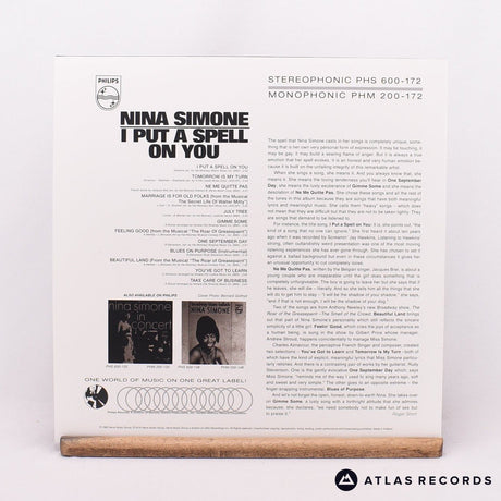 Nina Simone - I Put A Spell On You - Reissue Stereo 180G LP Vinyl Record - NM/NM