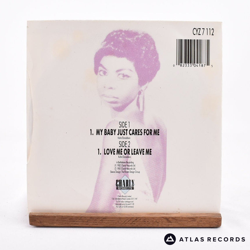 Nina Simone - My Baby Just Cares For Me - 7" Vinyl Record - EX/EX