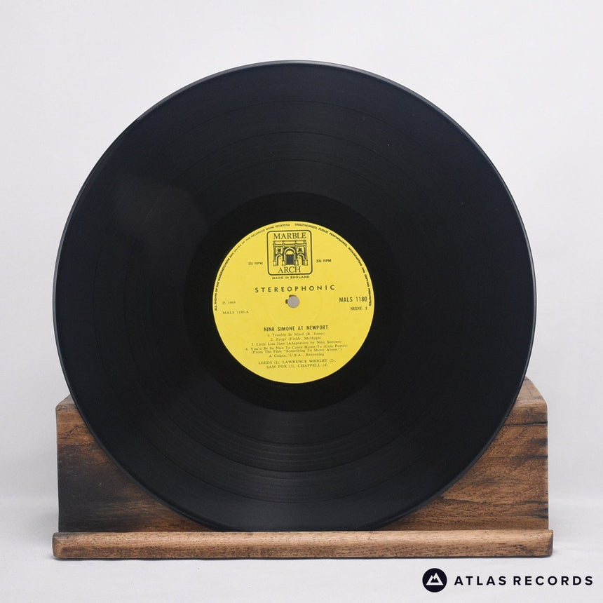 Nina Simone - Nina At Newport - Reissue LP Vinyl Record - VG+/VG