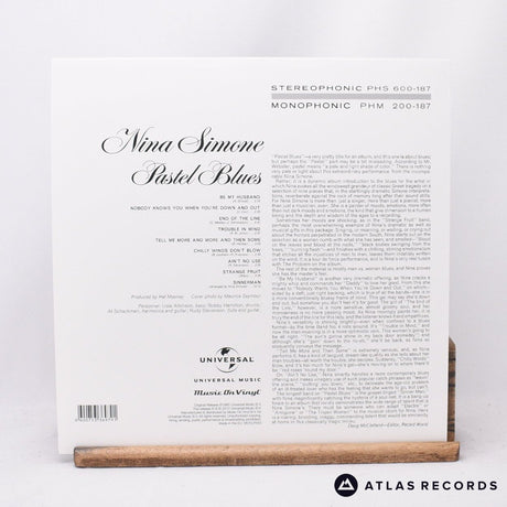 Nina Simone - Pastel Blues - 180G Reissue LP Vinyl Record - NM/NM