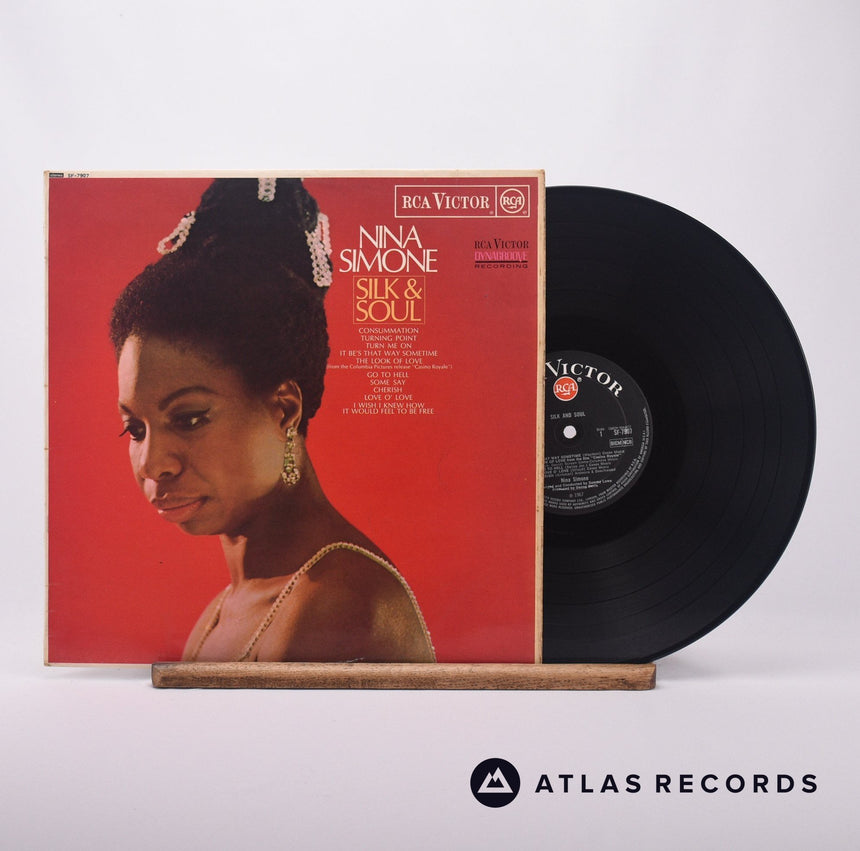 Nina Simone Silk & Soul LP Vinyl Record - Front Cover & Record