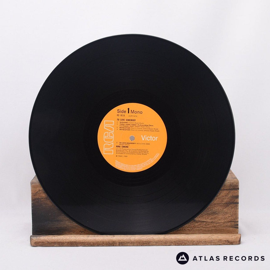 Nina Simone - To Love Somebody - Mono 2 -1 LP Vinyl Record - VG+/VG+