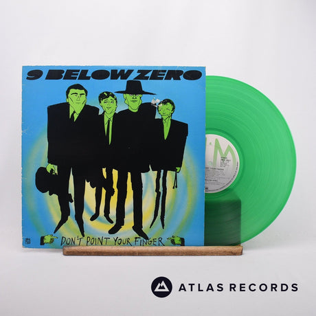 Nine Below Zero Don't Point Your Finger LP Vinyl Record - Front Cover & Record
