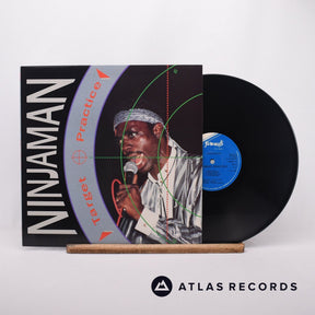Ninjaman Target Practice LP Vinyl Record - Front Cover & Record