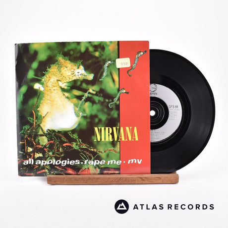 Nirvana All Apologies 7" Vinyl Record - Front Cover & Record