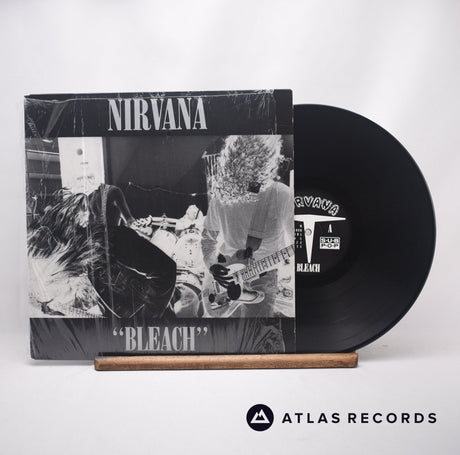 Nirvana Bleach LP Vinyl Record - Front Cover & Record