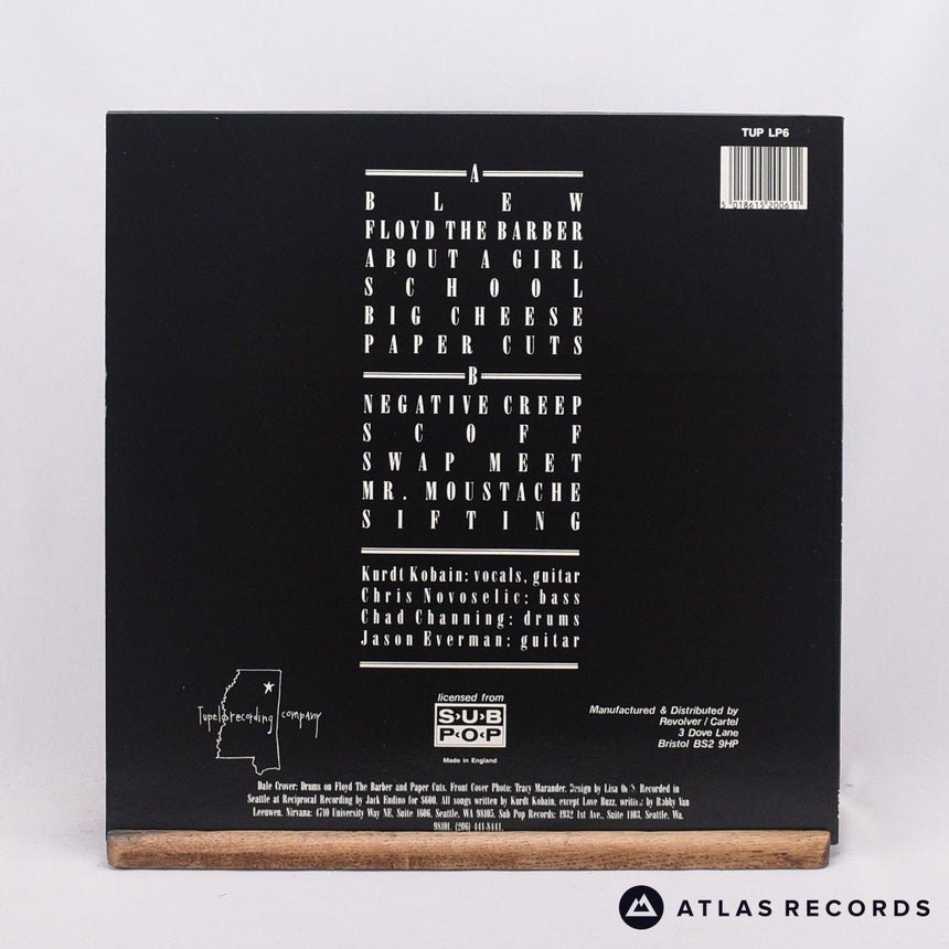 Nirvana - Bleach - Mpo Limited Edition A1 B1 LP Vinyl Record - EX/EX