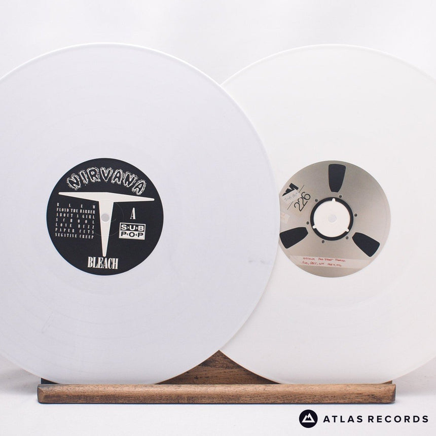 Nirvana - Bleach - 180G White Reissue Remastered Double LP Vinyl Record - NM/NM
