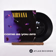 Nirvana Come As You Are 7" Vinyl Record - Front Cover & Record