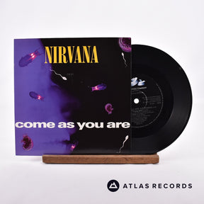 Nirvana Come As You Are 7" Vinyl Record - Front Cover & Record