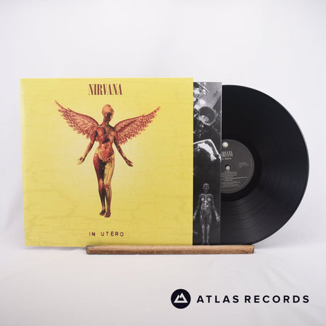 Nirvana In Utero LP Vinyl Record - Front Cover & Record
