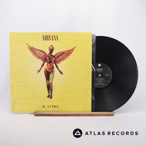 Nirvana In Utero LP Vinyl Record - Front Cover & Record
